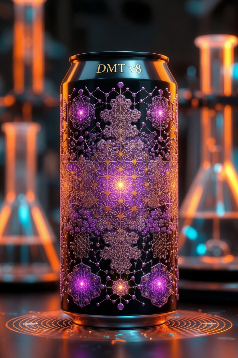 DMT Purple Magenta v8 edition - pure glacier water