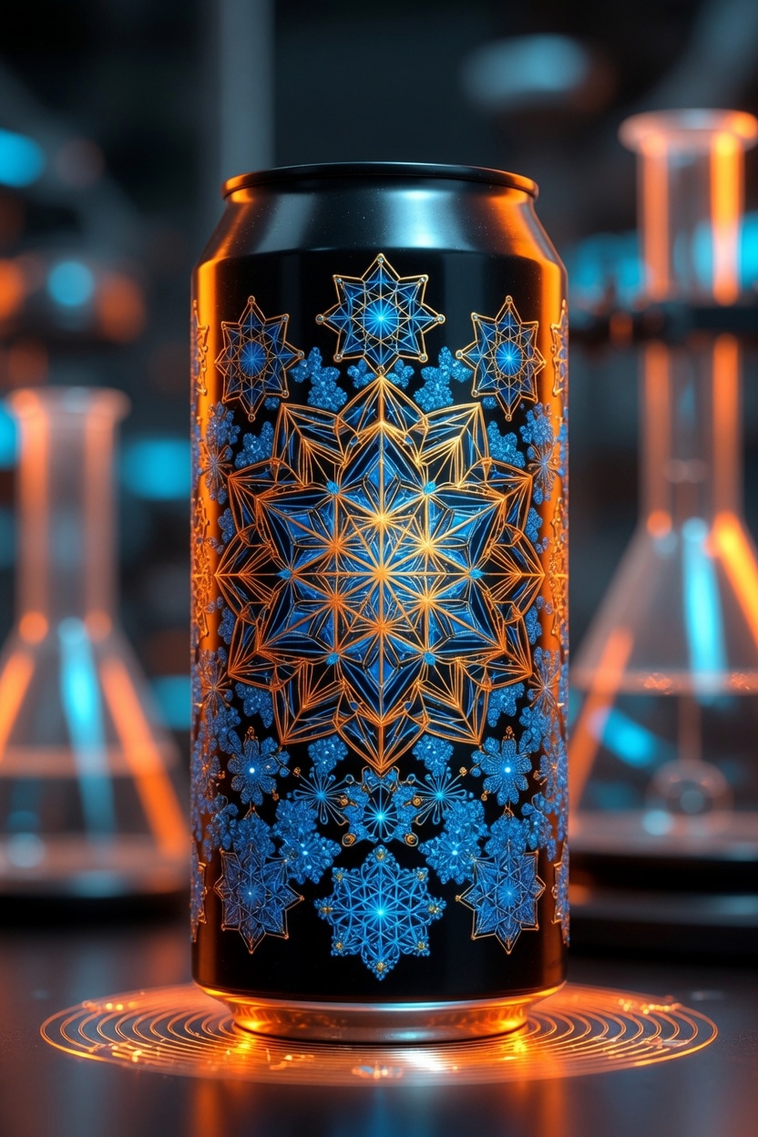 DMT Hex Star Mandala edition - pure glacier water