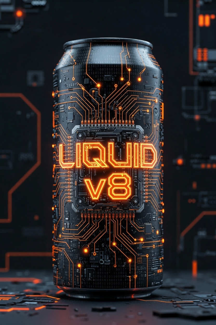 Liquid v8 Circuit edition - pure glacier water